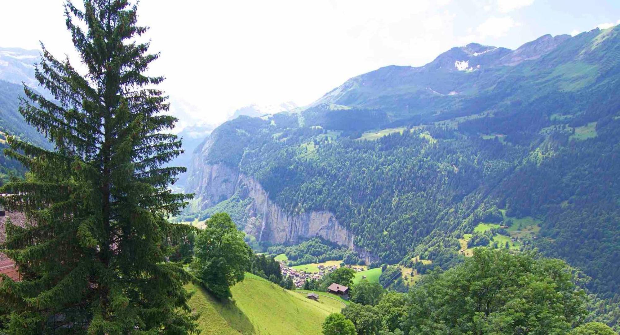 Holiday Flat #1, Chalet Aberot, Wengen, Switzerland Экстерьер фото
