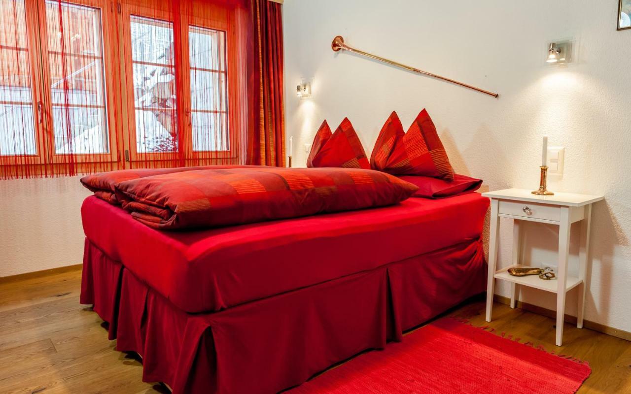 Holiday Flat #1, Chalet Aberot, Wengen, Switzerland Экстерьер фото