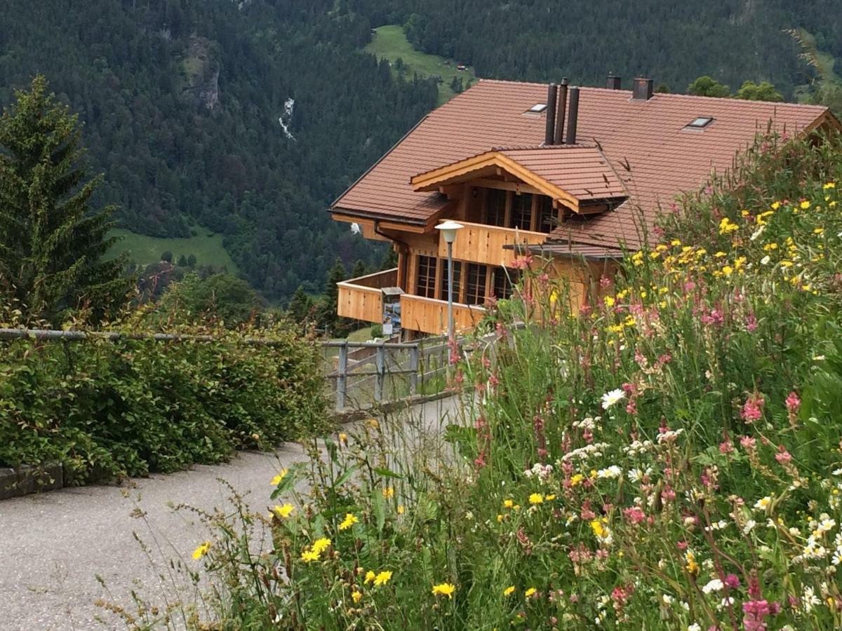 Holiday Flat #1, Chalet Aberot, Wengen, Switzerland Экстерьер фото