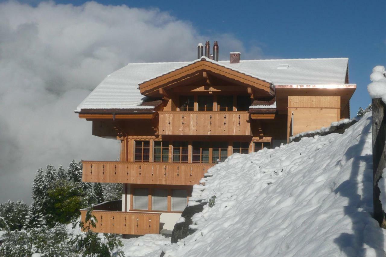 Holiday Flat #1, Chalet Aberot, Wengen, Switzerland Экстерьер фото